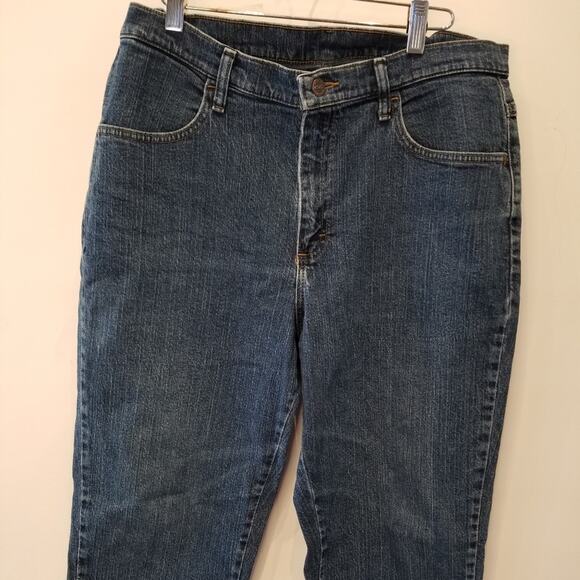 Riders by Lee Capri Denim Jeans Women's High Waist Capris Size 14 - Picture 3 of 12